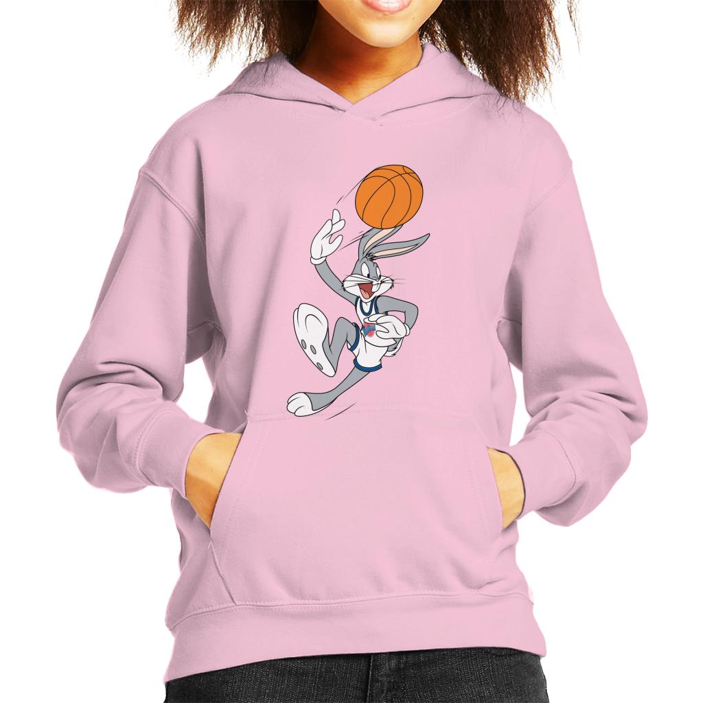 Space Jam Bugs Bunny Basketball Kid's Hooded Sweatshirt-ALL + EVERY