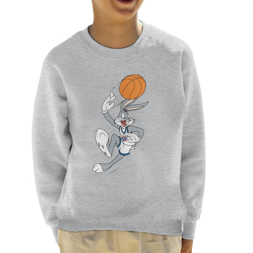 Space Jam Bugs Bunny Basketball Kid's Sweatshirt-ALL + EVERY