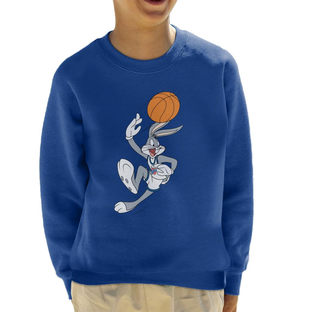 Space Jam Bugs Bunny Basketball Kid's Sweatshirt-ALL + EVERY