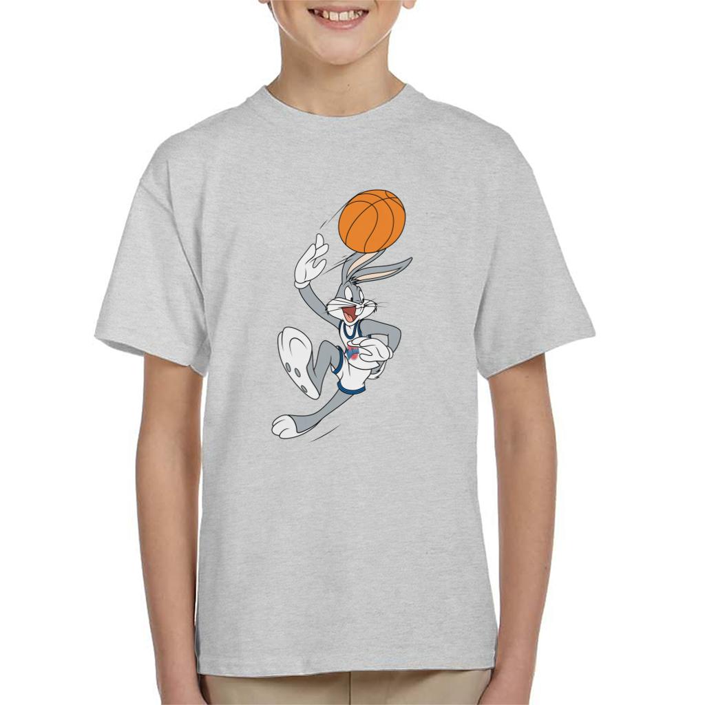 Space Jam Bugs Bunny Basketball Kid's T-Shirt-ALL + EVERY