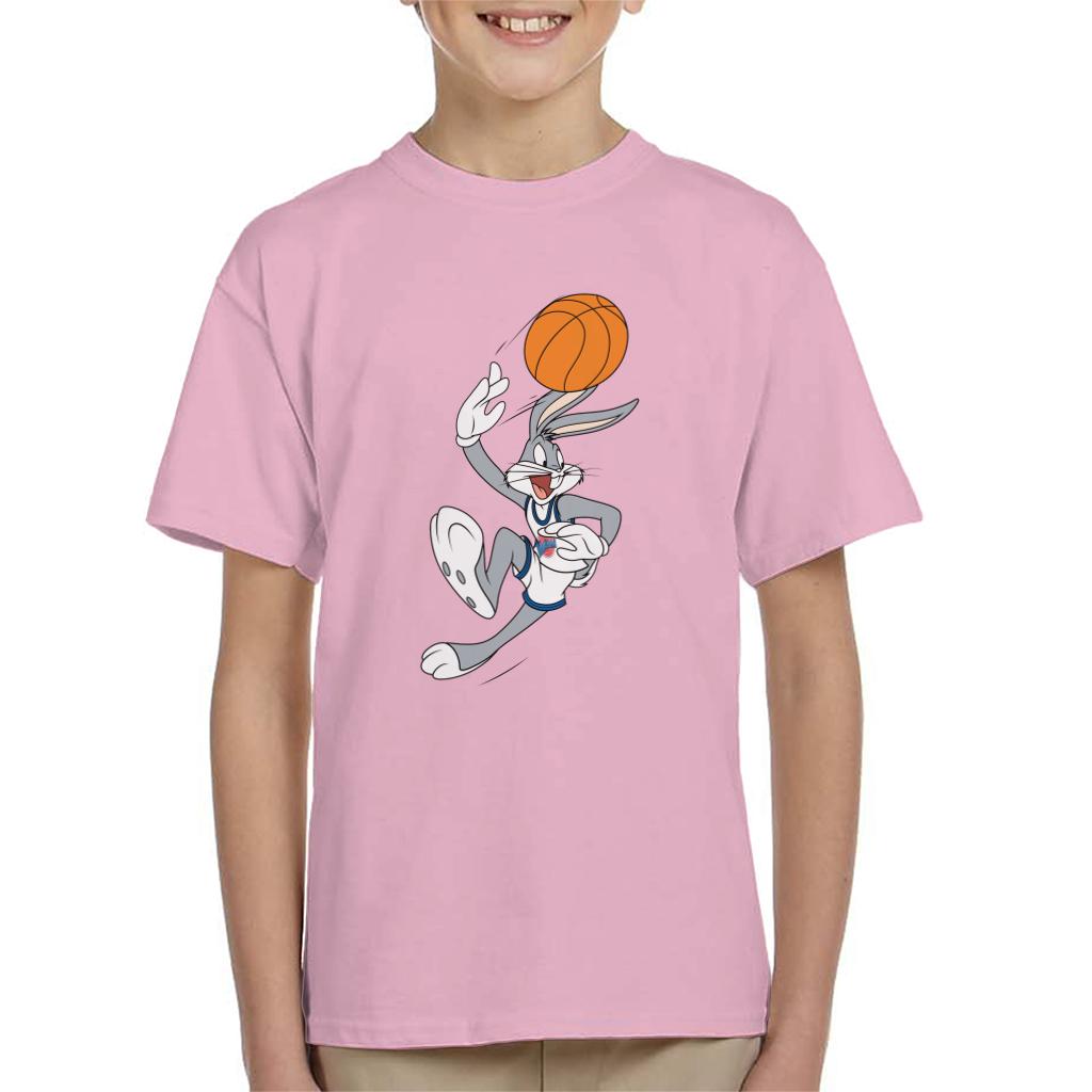 Space Jam Bugs Bunny Basketball Kid's T-Shirt-ALL + EVERY