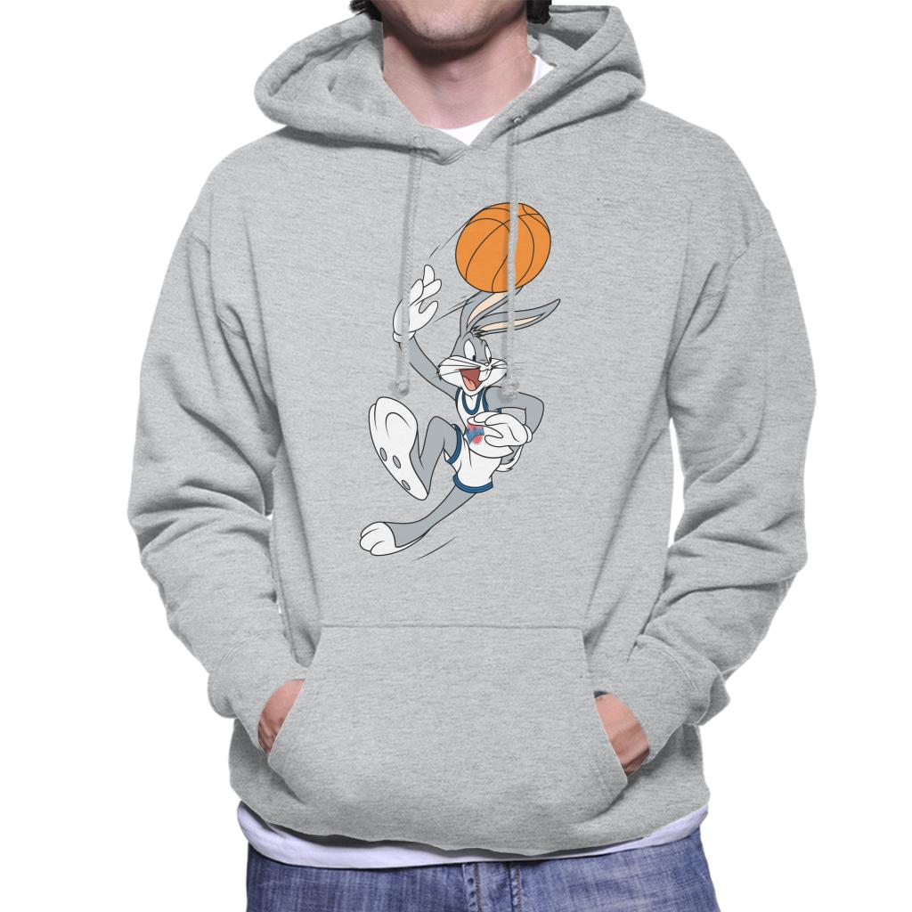 Space Jam Bugs Bunny Basketball Men's Hooded Sweatshirt-ALL + EVERY