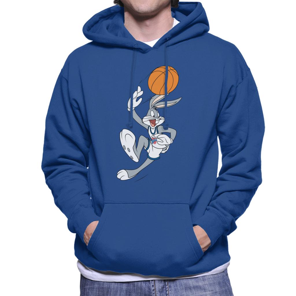 Space Jam Bugs Bunny Basketball Men's Hooded Sweatshirt-ALL + EVERY