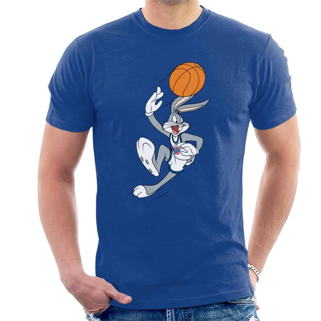 Space Jam Bugs Bunny Basketball Men's T-Shirt-ALL + EVERY