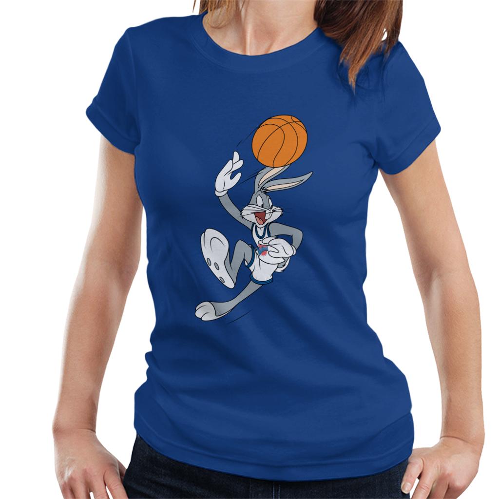 Space Jam Bugs Bunny Basketball Women's T-Shirt-ALL + EVERY