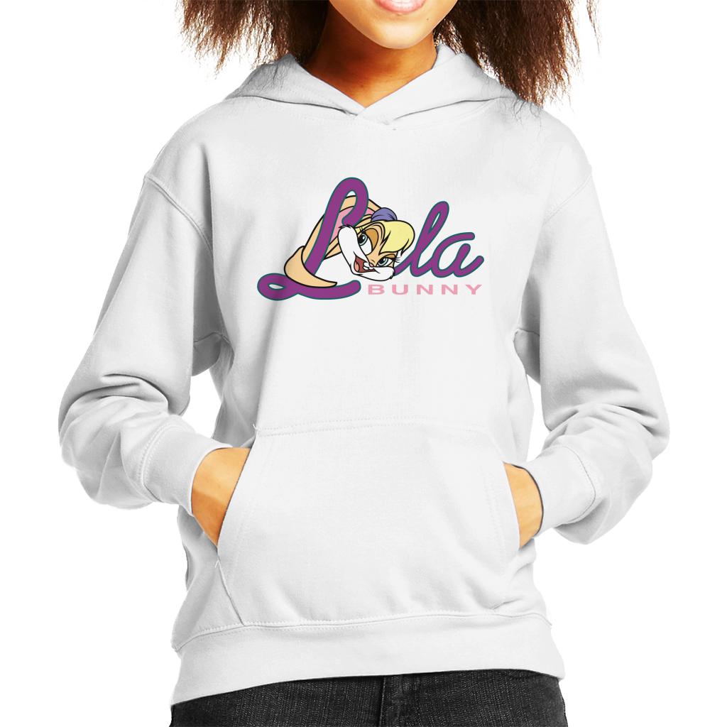 Space Jam Lola Bunny Kid's Hooded Sweatshirt-ALL + EVERY