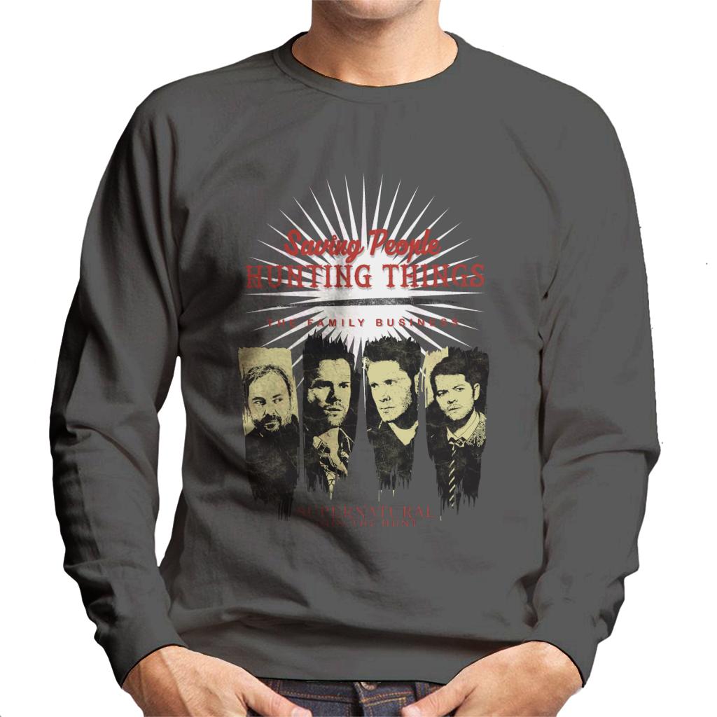 Supernatural Saving People Hunting Things Men's Sweatshirt-ALL + EVERY