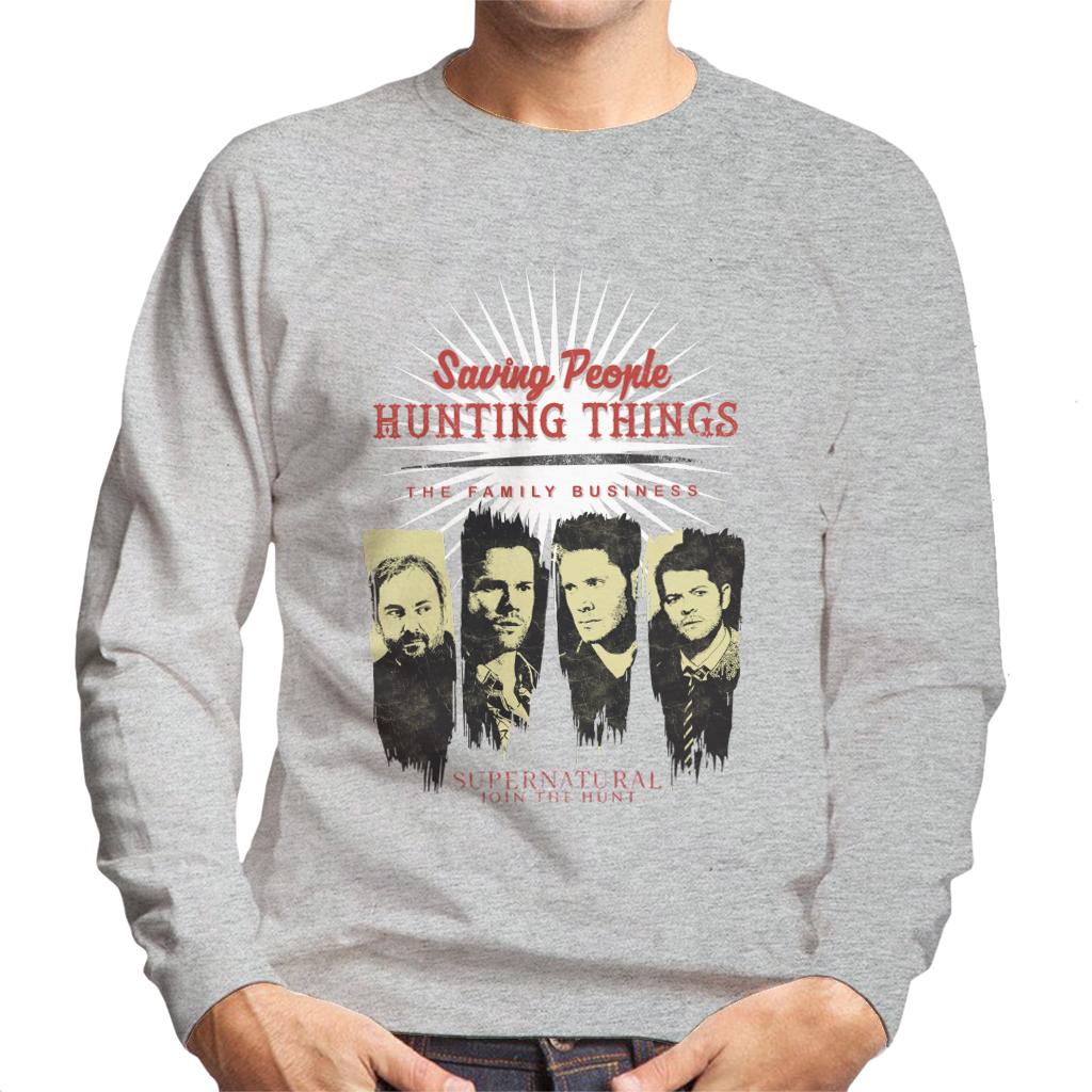 Supernatural Saving People Hunting Things Men's Sweatshirt-ALL + EVERY