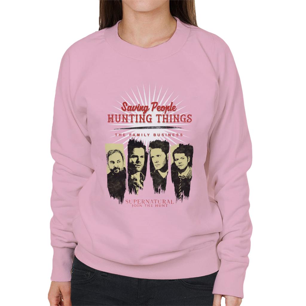 Supernatural Saving People Hunting Things Women's Sweatshirt-ALL + EVERY