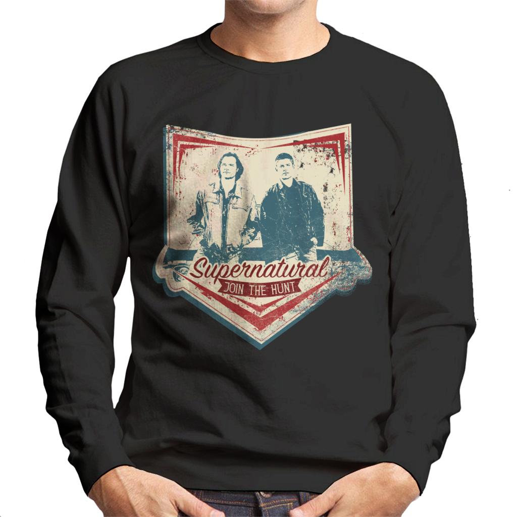 Supernatural Join The Hunt Sam And Dean Men's Sweatshirt-ALL + EVERY