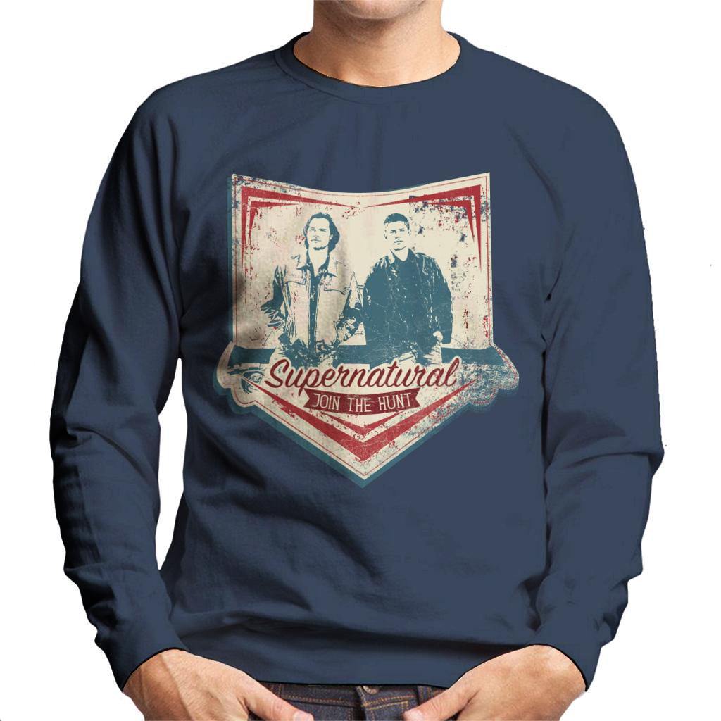 Supernatural Join The Hunt Sam And Dean Men's Sweatshirt-ALL + EVERY