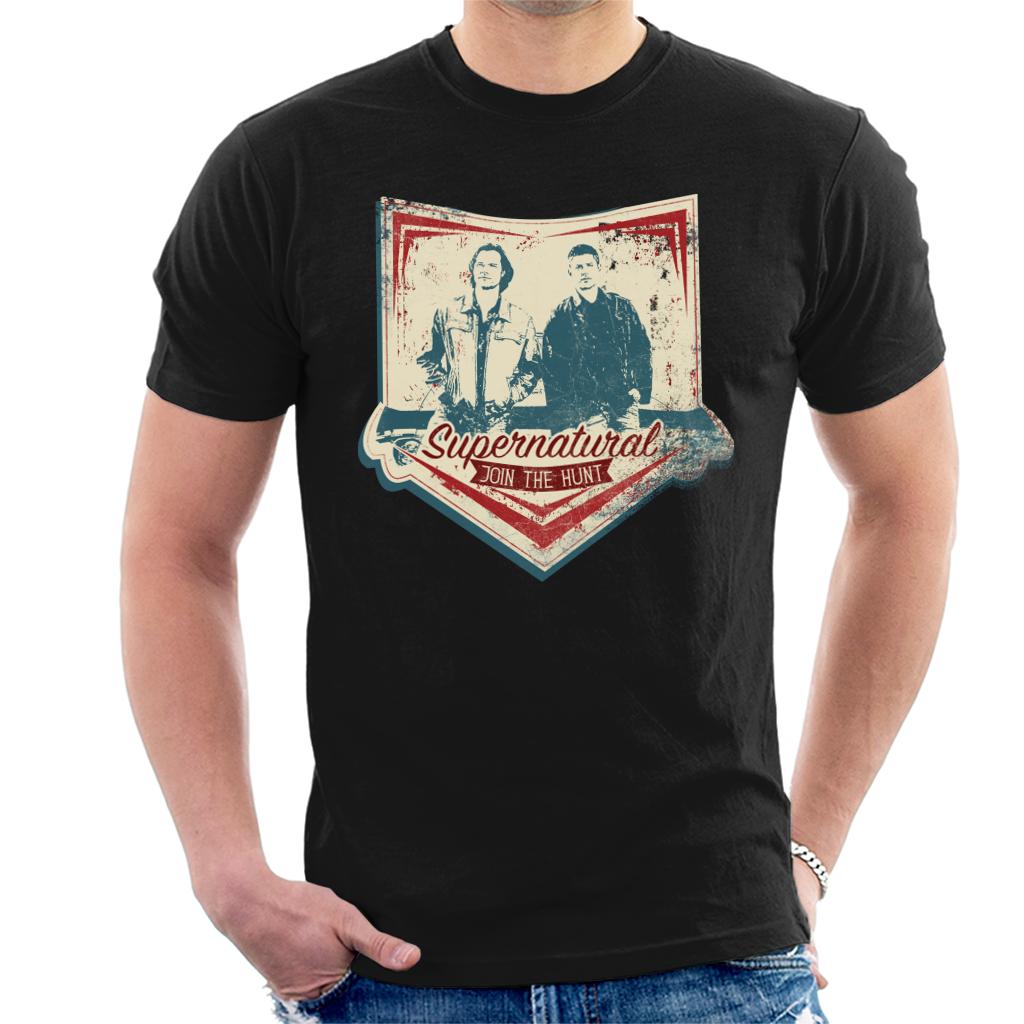 Supernatural Join The Hunt Sam And Dean Men's T-Shirt-ALL + EVERY