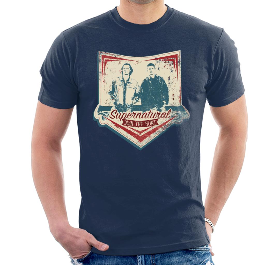 Supernatural Join The Hunt Sam And Dean Men's T-Shirt-ALL + EVERY