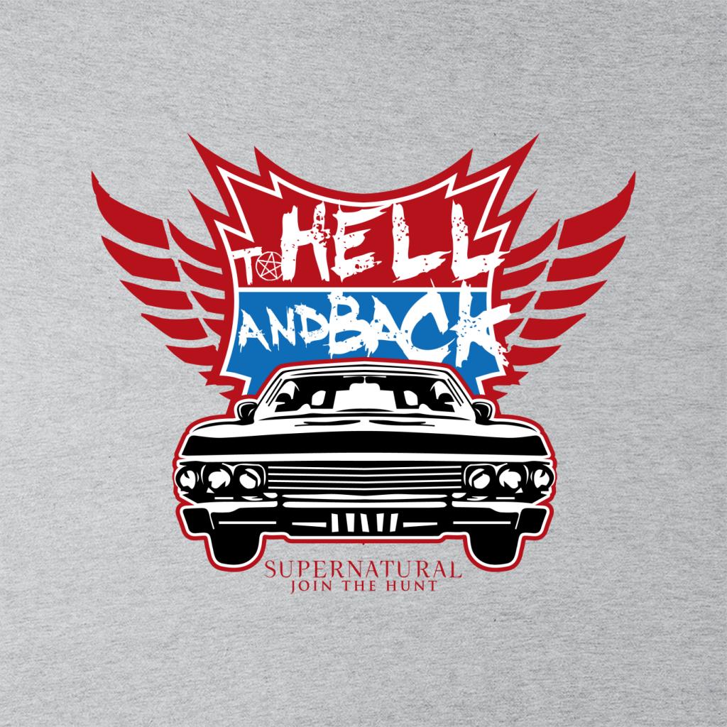 Supernatural To Hell And Back The Impala Men's T-Shirt-ALL + EVERY