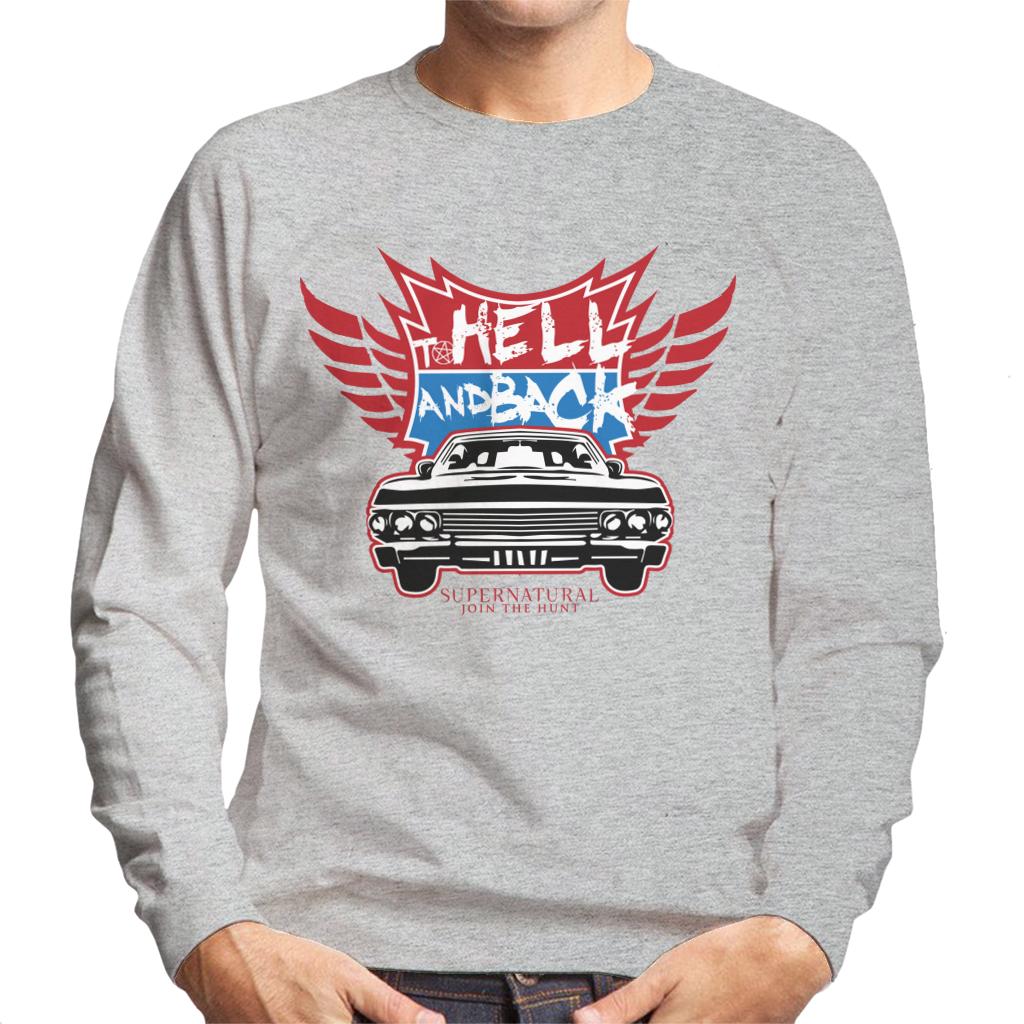 Supernatural To Hell And Back The Impala Men's Sweatshirt-ALL + EVERY