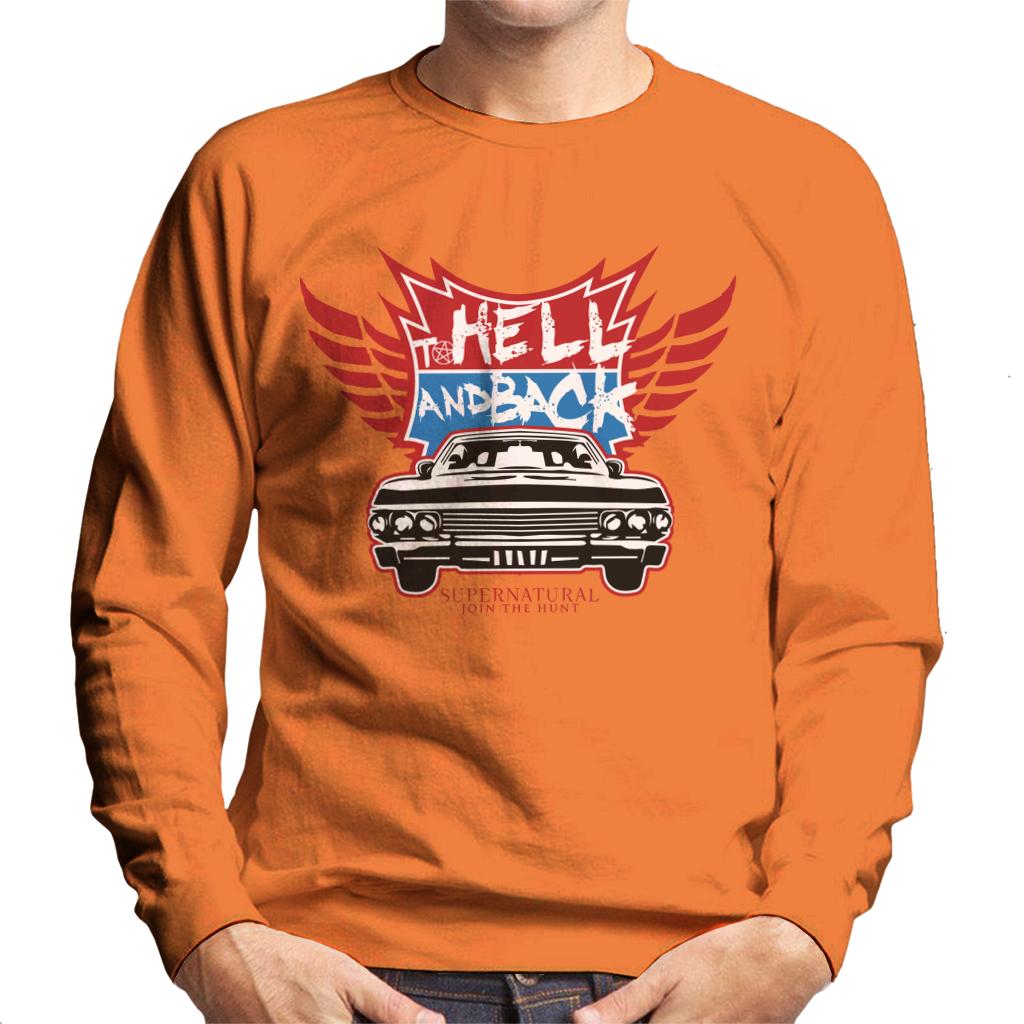 Supernatural To Hell And Back The Impala Men's Sweatshirt-ALL + EVERY