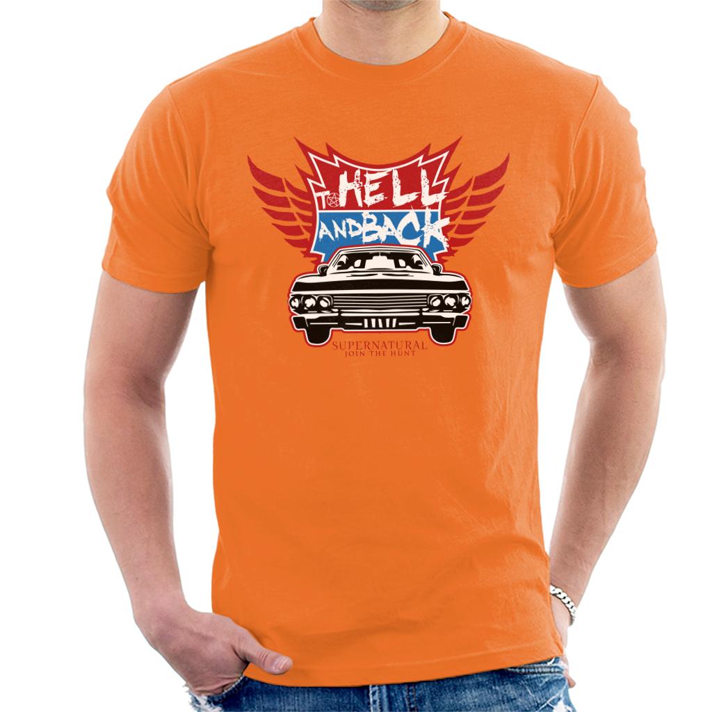 Supernatural To Hell And Back The Impala Men's T-Shirt-ALL + EVERY