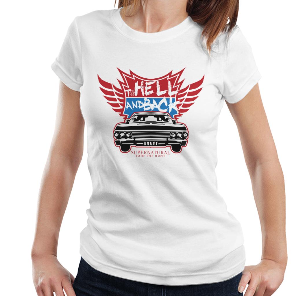 Supernatural To Hell And Back The Impala Women's T-Shirt-ALL + EVERY