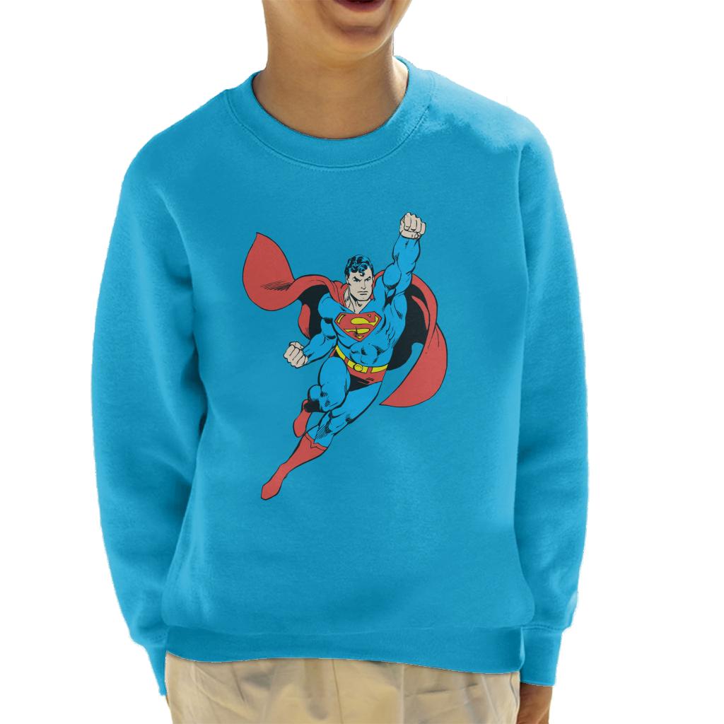 Superman To The Rescue Kid's Sweatshirt-ALL + EVERY
