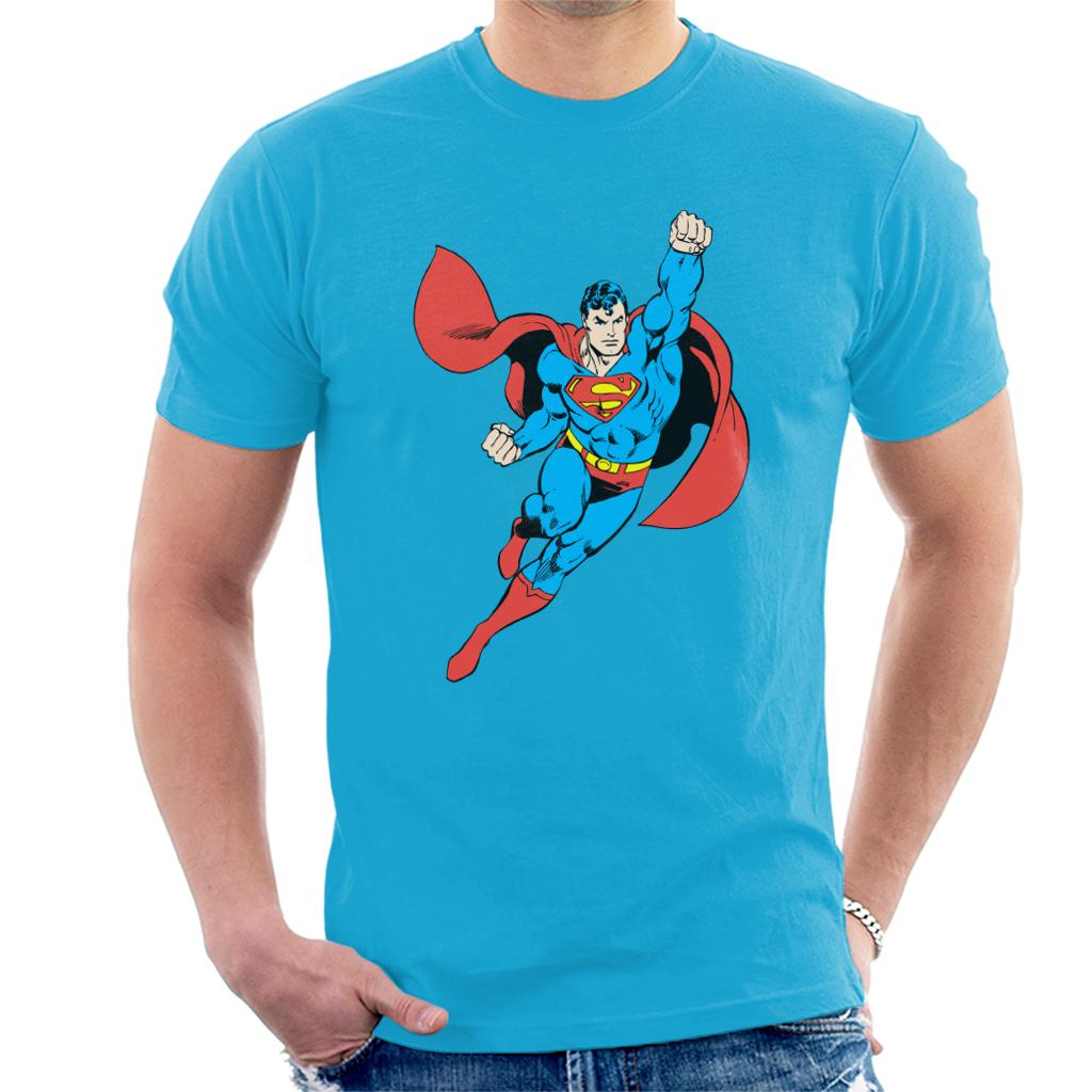 Superman To The Rescue Men's T-Shirt-ALL + EVERY