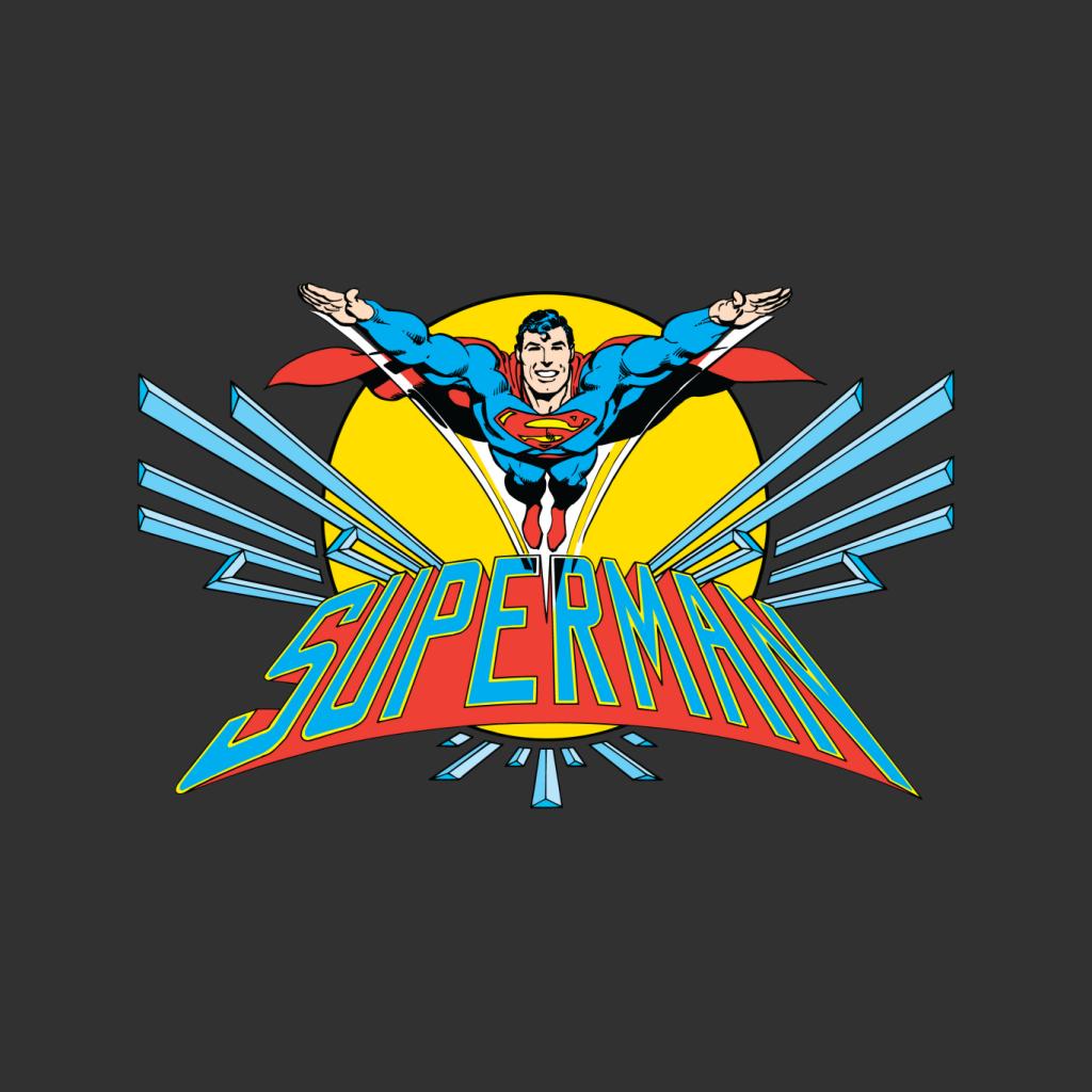 Superman Flying Past The Sun Women's Sweatshirt-ALL + EVERY