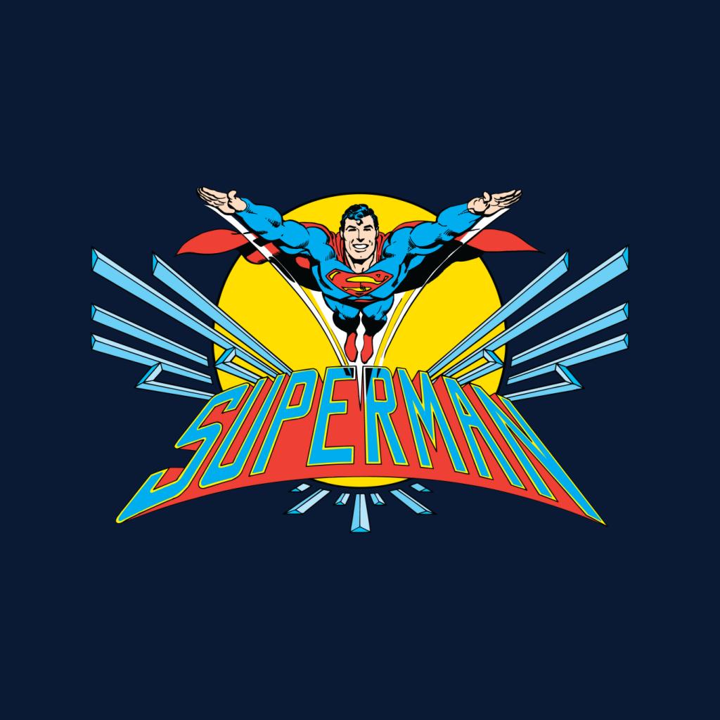 Superman Flying Past The Sun Women's Sweatshirt-ALL + EVERY