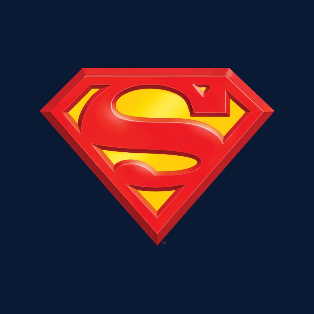 Superman Classic Logo Women's Sweatshirt-ALL + EVERY