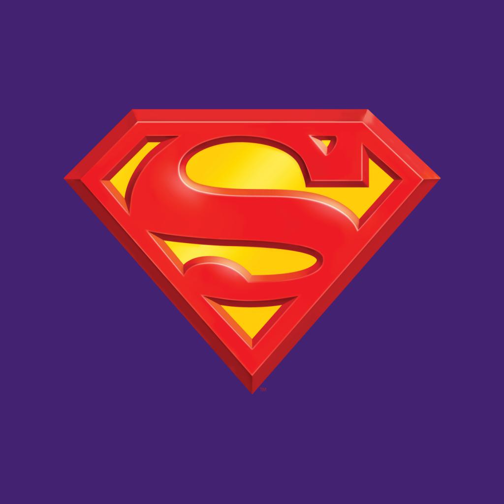 Superman Classic Logo Women's Sweatshirt-ALL + EVERY