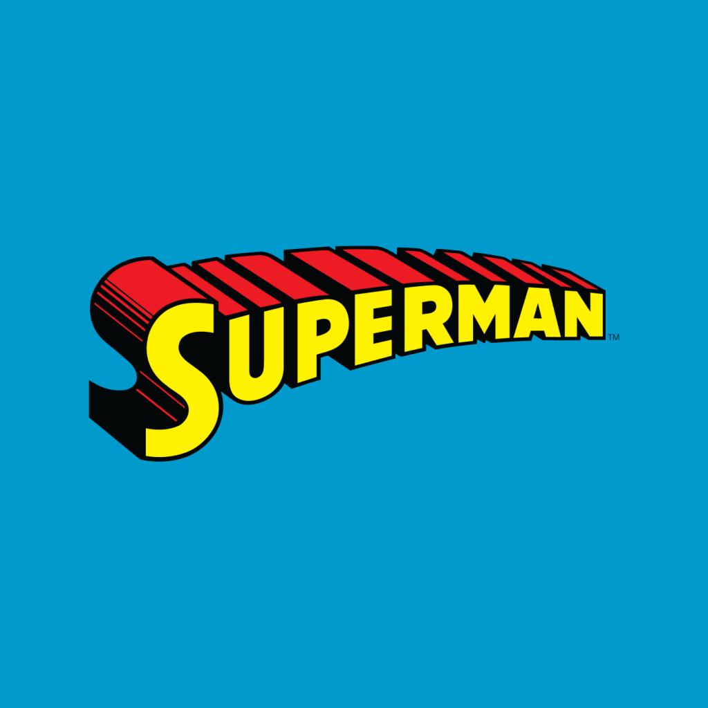 Superman 3 Dimensional Yellow Logo Men's Hooded Sweatshirt-ALL + EVERY