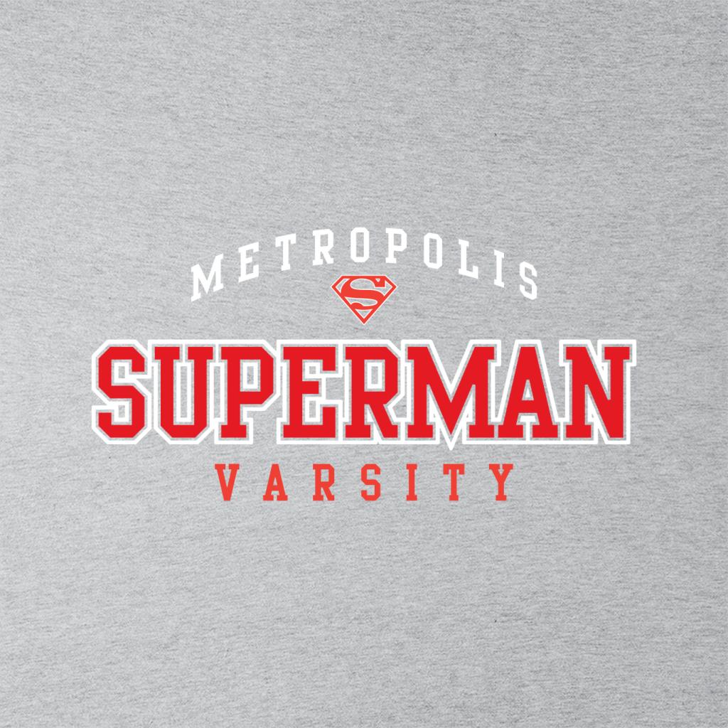 Superman Metropolis Varsity Logo Kid's Sweatshirt-ALL + EVERY