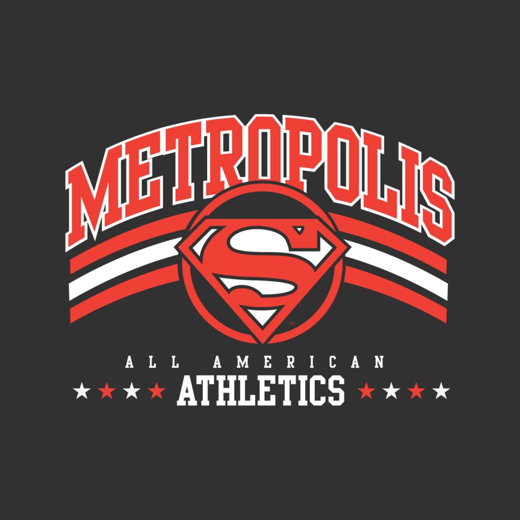 Superman Metropolis All American Athletics Men's T-Shirt-ALL + EVERY