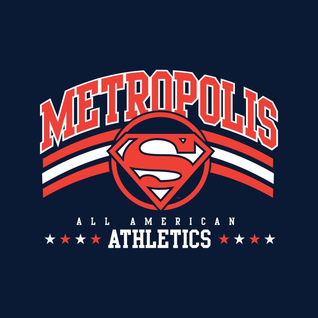 Superman Metropolis All American Athletics Men's Sweatshirt-ALL + EVERY