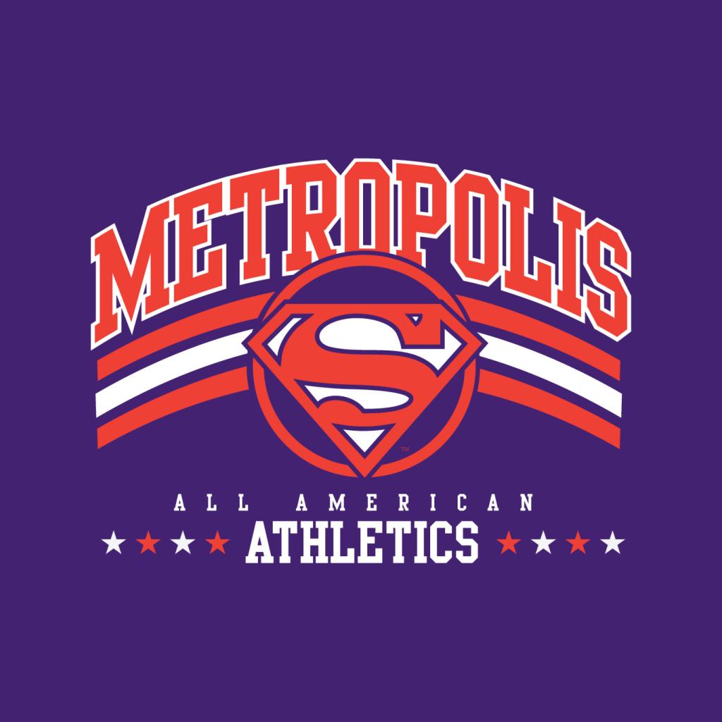 Superman Metropolis All American Athletics Women's T-Shirt-ALL + EVERY