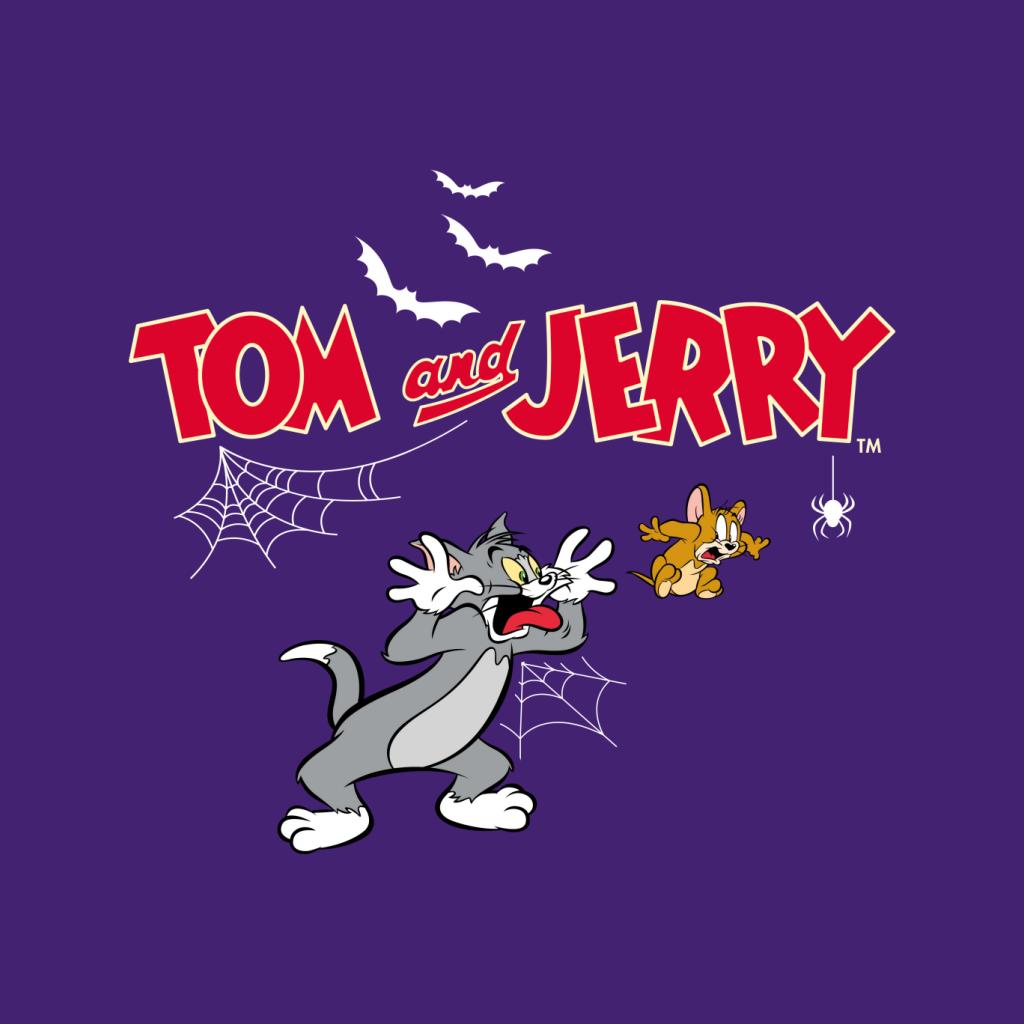 Tom and Jerry Halloween Jump Scare Women's T-Shirt-ALL + EVERY