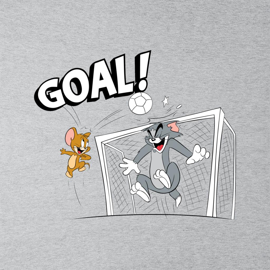 Tom and Jerry Football Back Of The Net Men's T-Shirt-ALL + EVERY