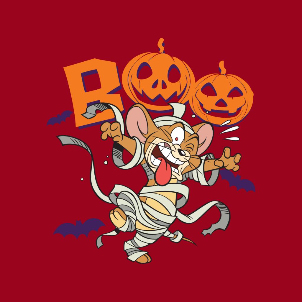 Tom and Jerry Halloween Boo Men's T-Shirt-ALL + EVERY