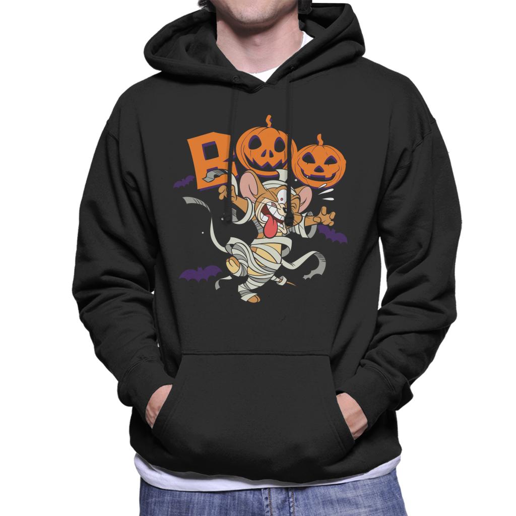 Tom and Jerry Halloween Boo Men's Hooded Sweatshirt-ALL + EVERY