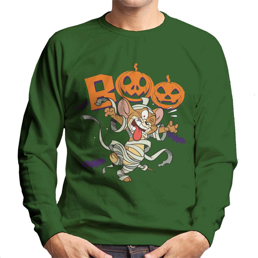 Tom and Jerry Halloween Boo Men's Sweatshirt-ALL + EVERY