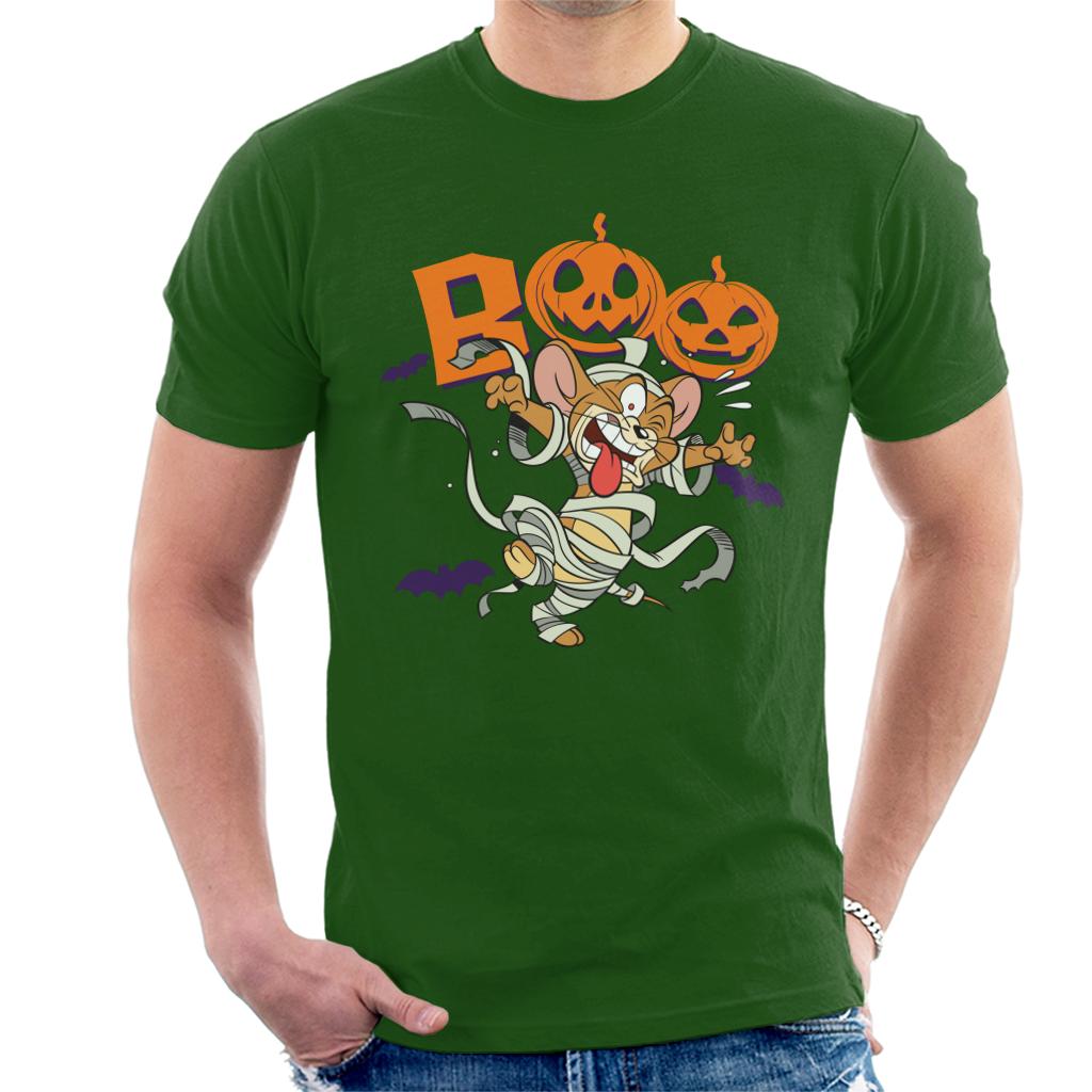 Tom and Jerry Halloween Boo Men's T-Shirt-ALL + EVERY