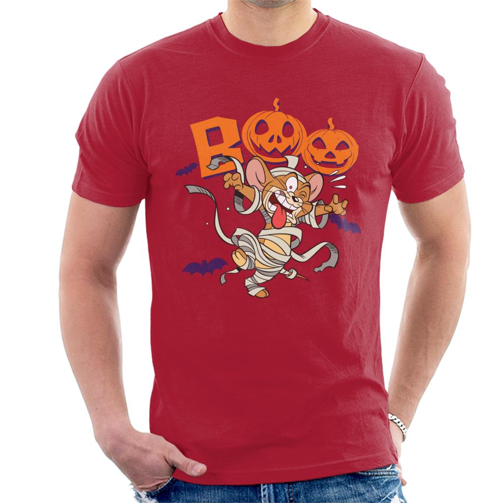 Tom and Jerry Halloween Boo Men's T-Shirt-ALL + EVERY