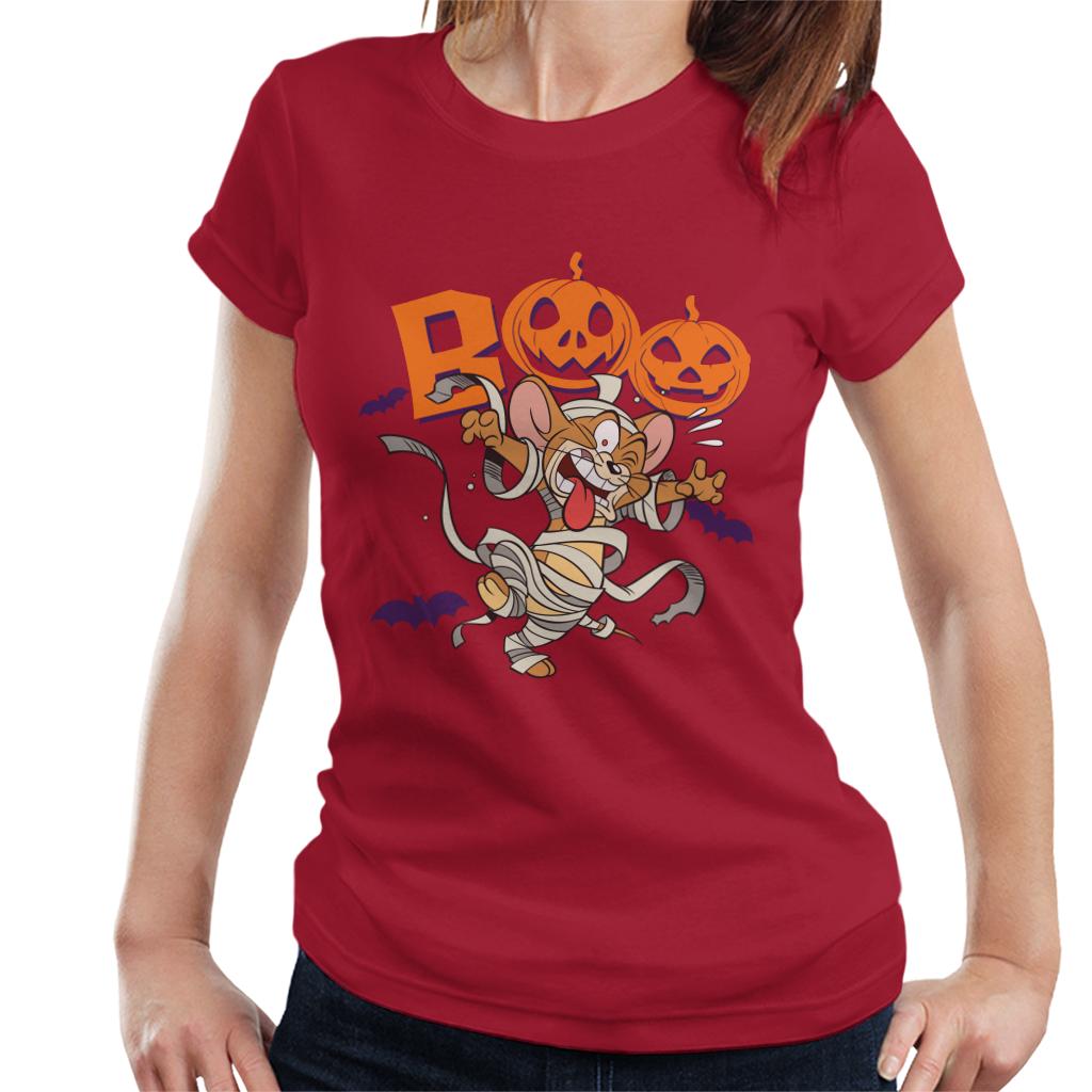 Tom and Jerry Halloween Boo Women's T-Shirt-ALL + EVERY