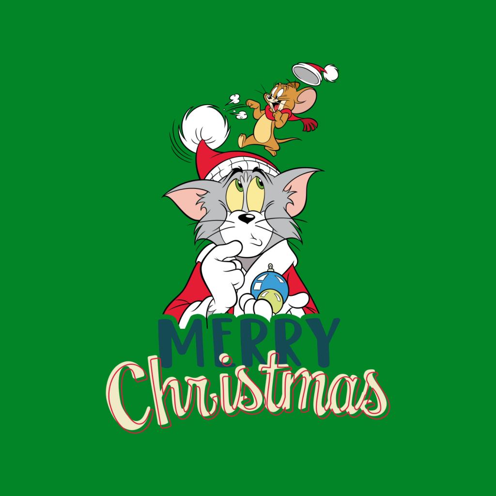 Tom and Jerry Christmas Merry Xmas Men's Sweatshirt-ALL + EVERY