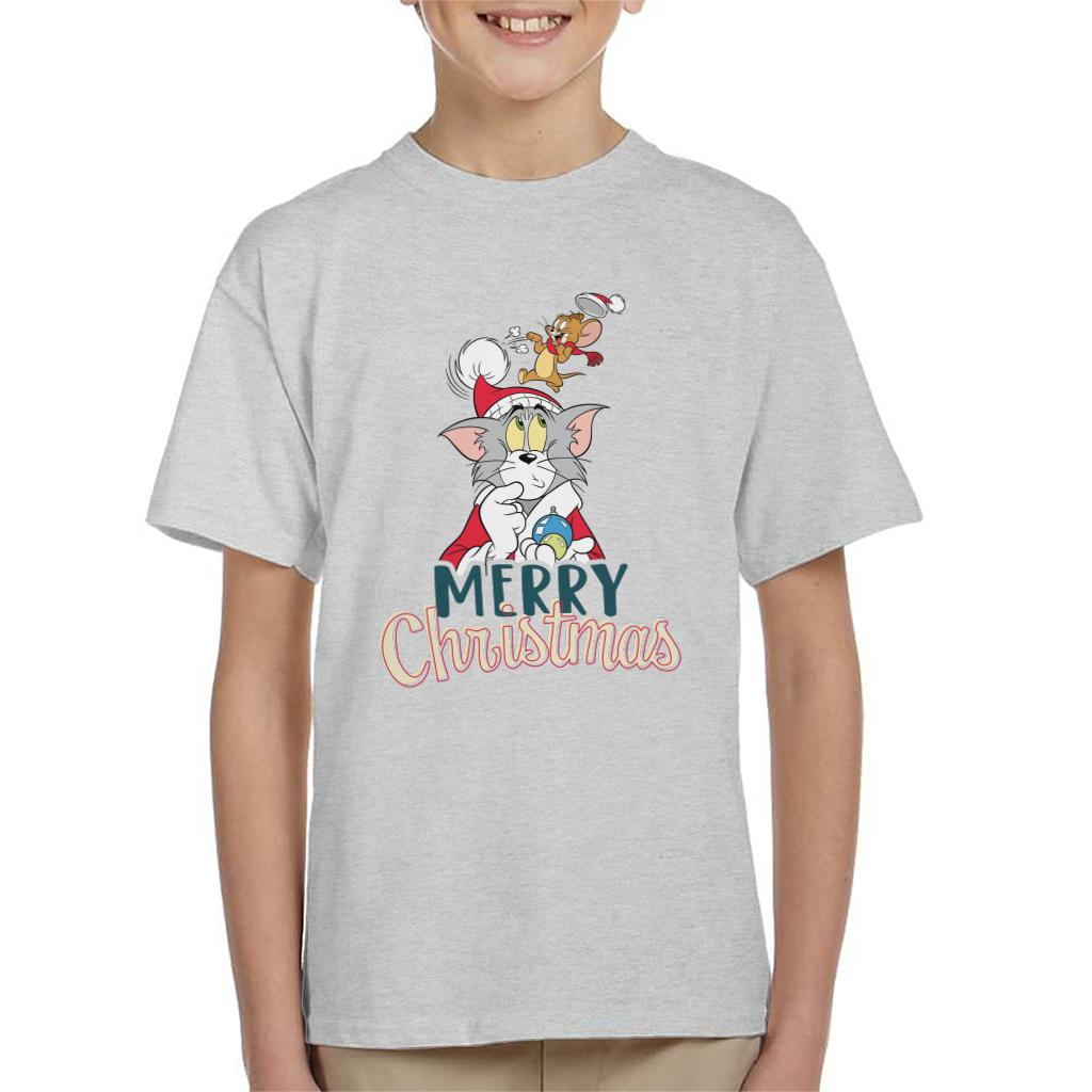 Tom and Jerry Christmas Merry Xmas Kid's T-Shirt-ALL + EVERY