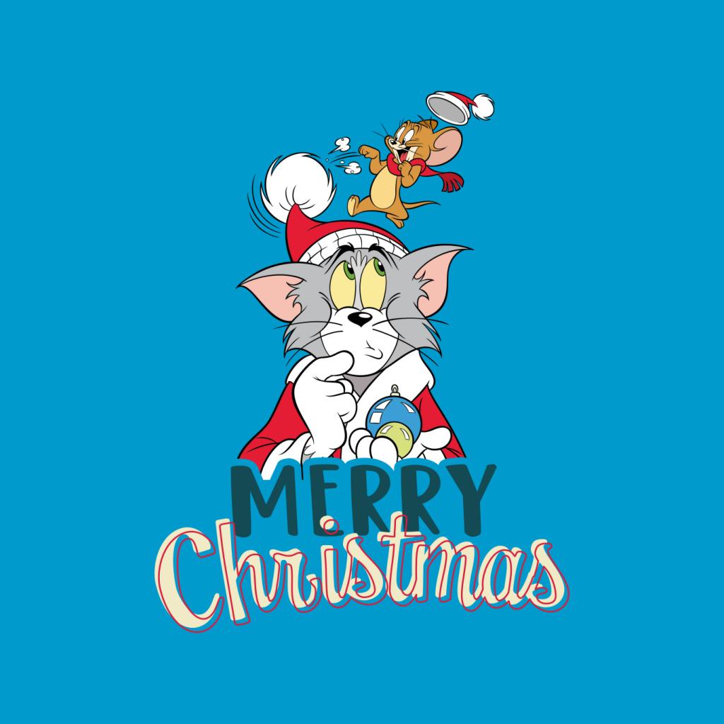 Tom and Jerry Christmas Merry Xmas Men's T-Shirt-ALL + EVERY