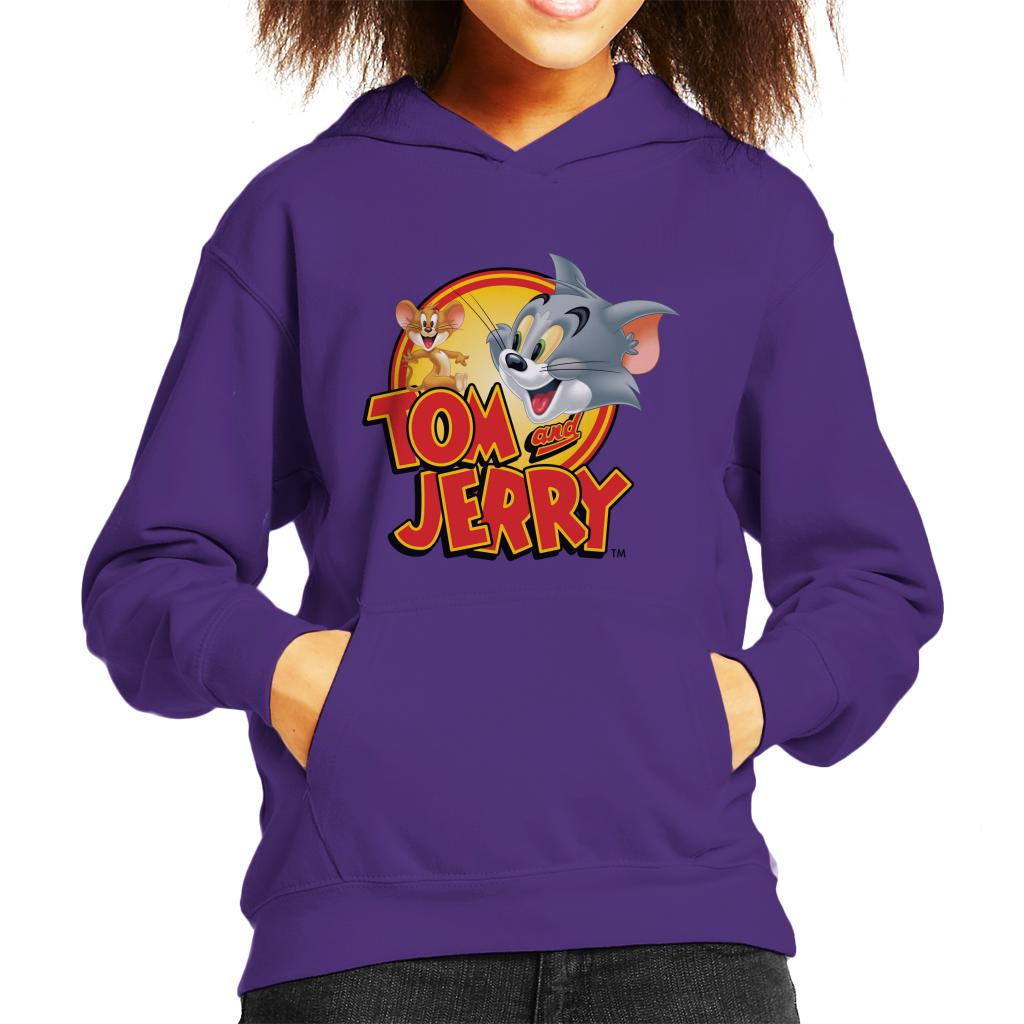 Tom and Jerry Opening Title Kid's Hooded Sweatshirt-ALL + EVERY