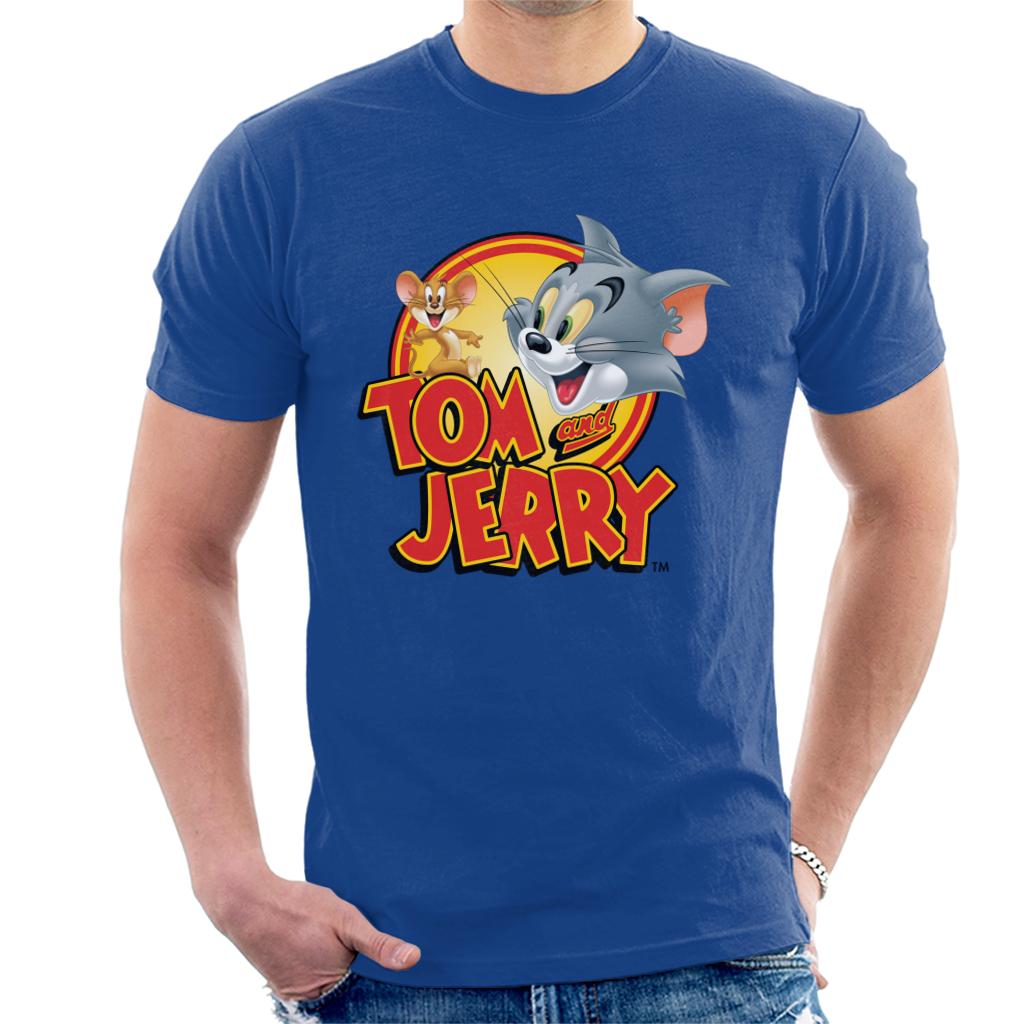 Tom and Jerry Opening Title Men's T-Shirt-ALL + EVERY