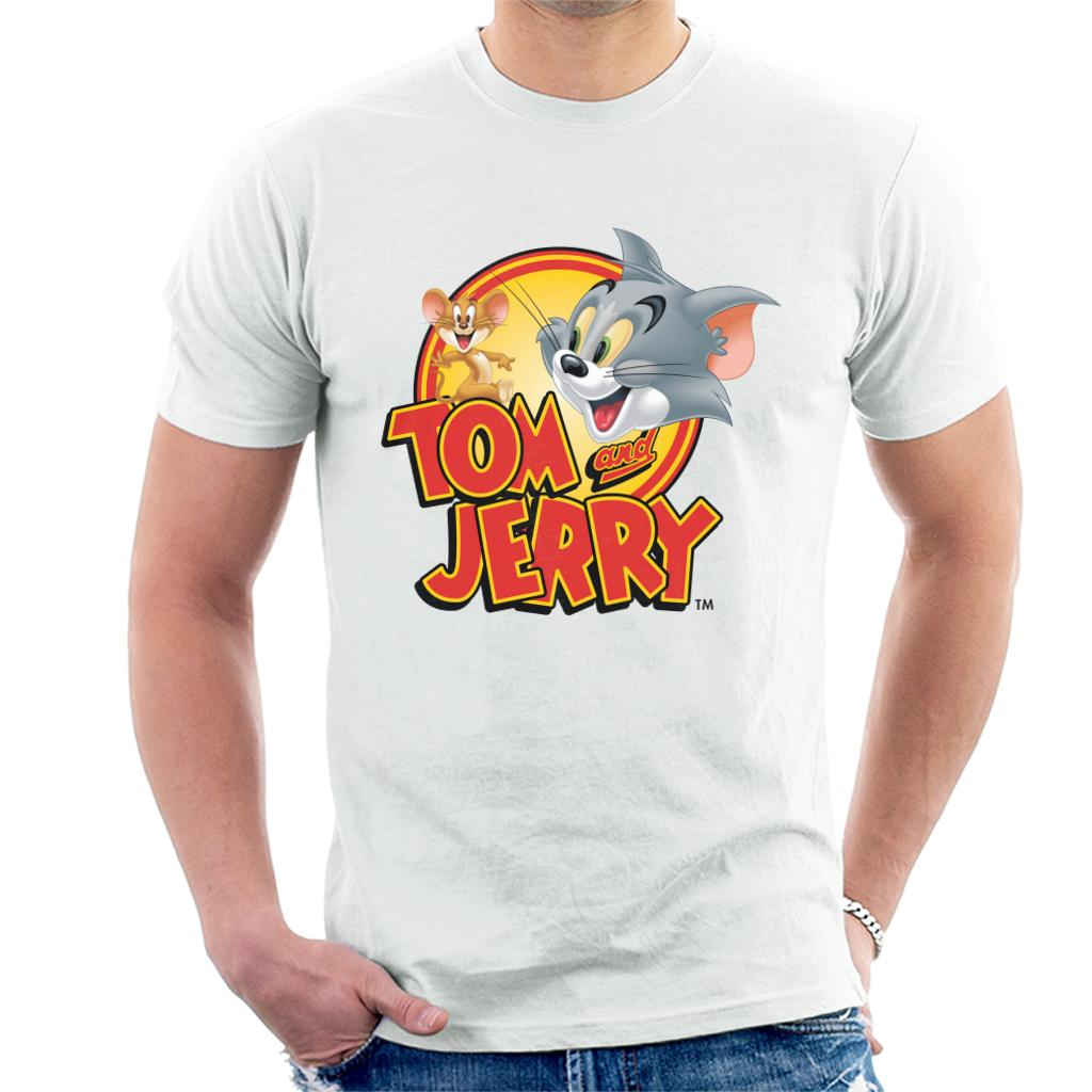 Tom and Jerry Opening Title Men's T-Shirt-ALL + EVERY