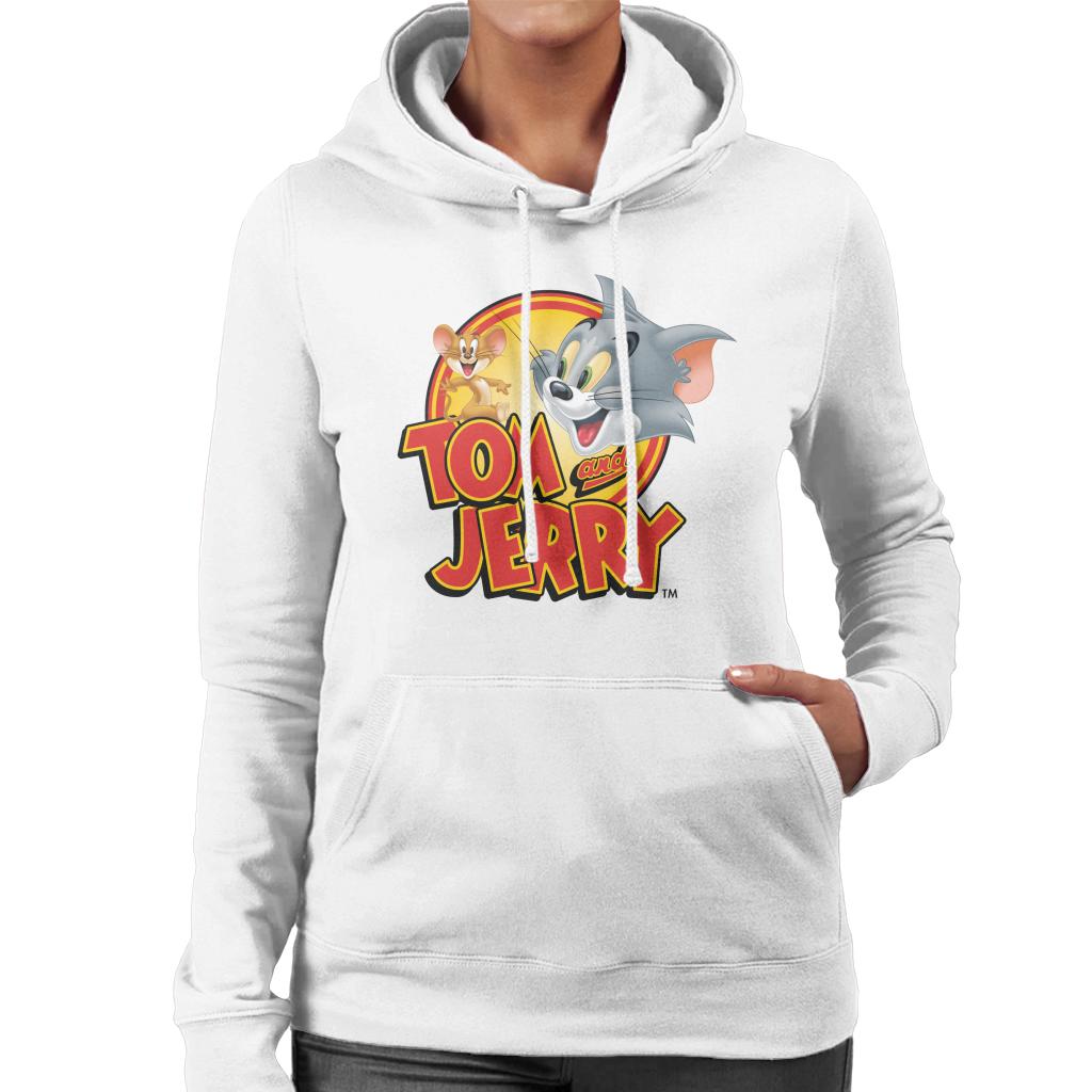 Tom and Jerry Opening Title Women's Hooded Sweatshirt-ALL + EVERY