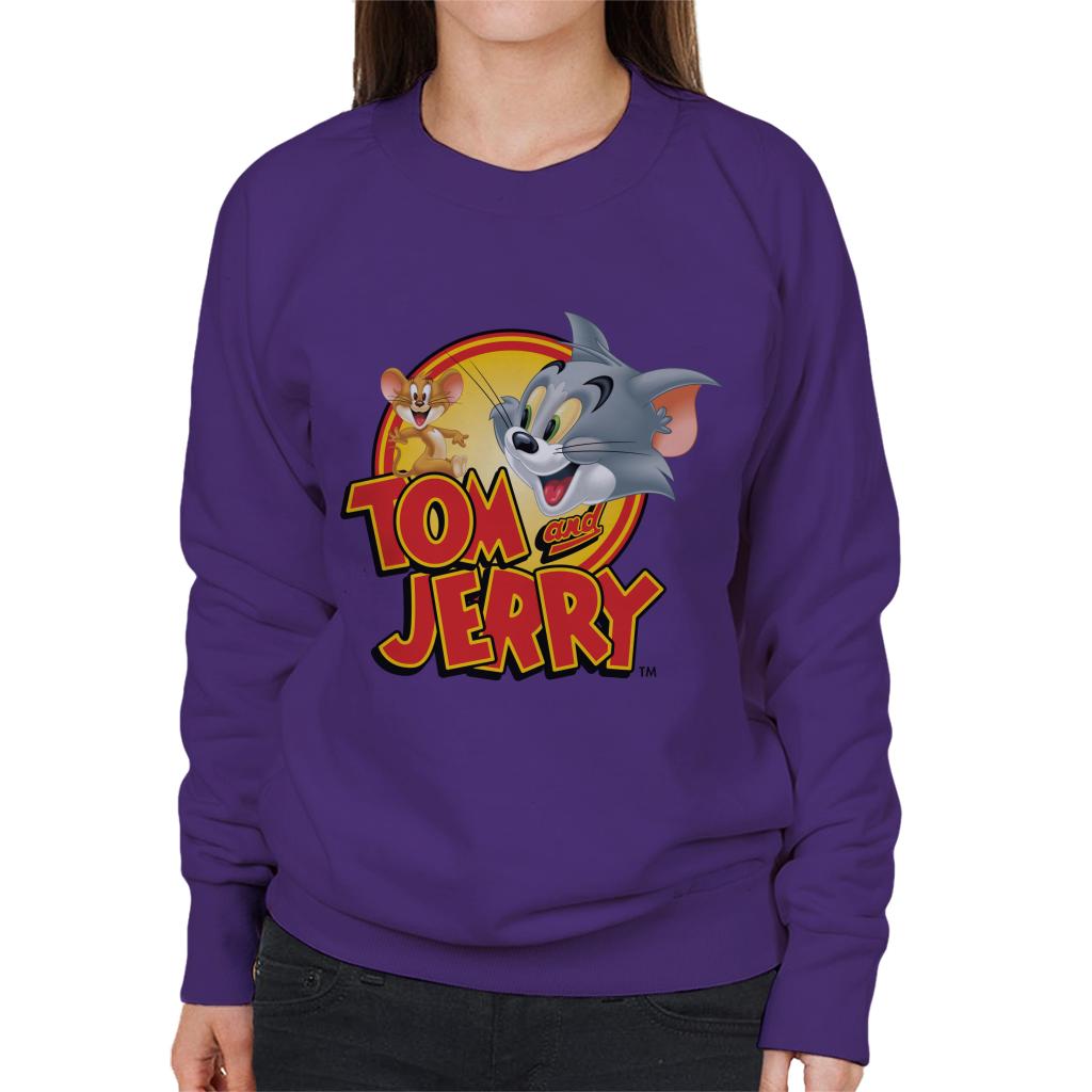 Tom and Jerry Opening Title Women's Sweatshirt-ALL + EVERY