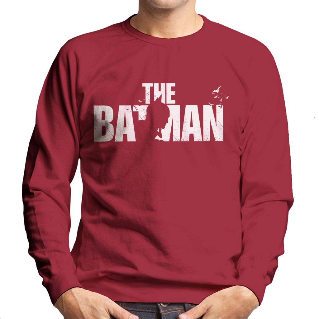 The Batman Silhouette Logo Men's Sweatshirt-ALL + EVERY